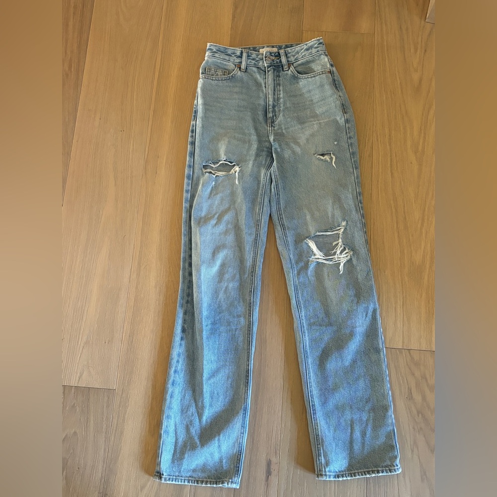 Pacsun jeans, 90s Boyfriend cut, High rise